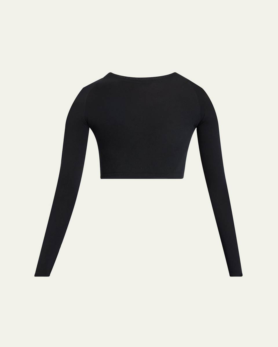 Cropped Second-Skin Top